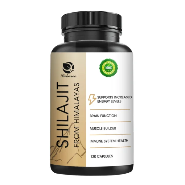 Shilajit Original Capsule High Purity Mineral Supplements with 85+Trace Minerals Enhance Energy & Focus Release Stress